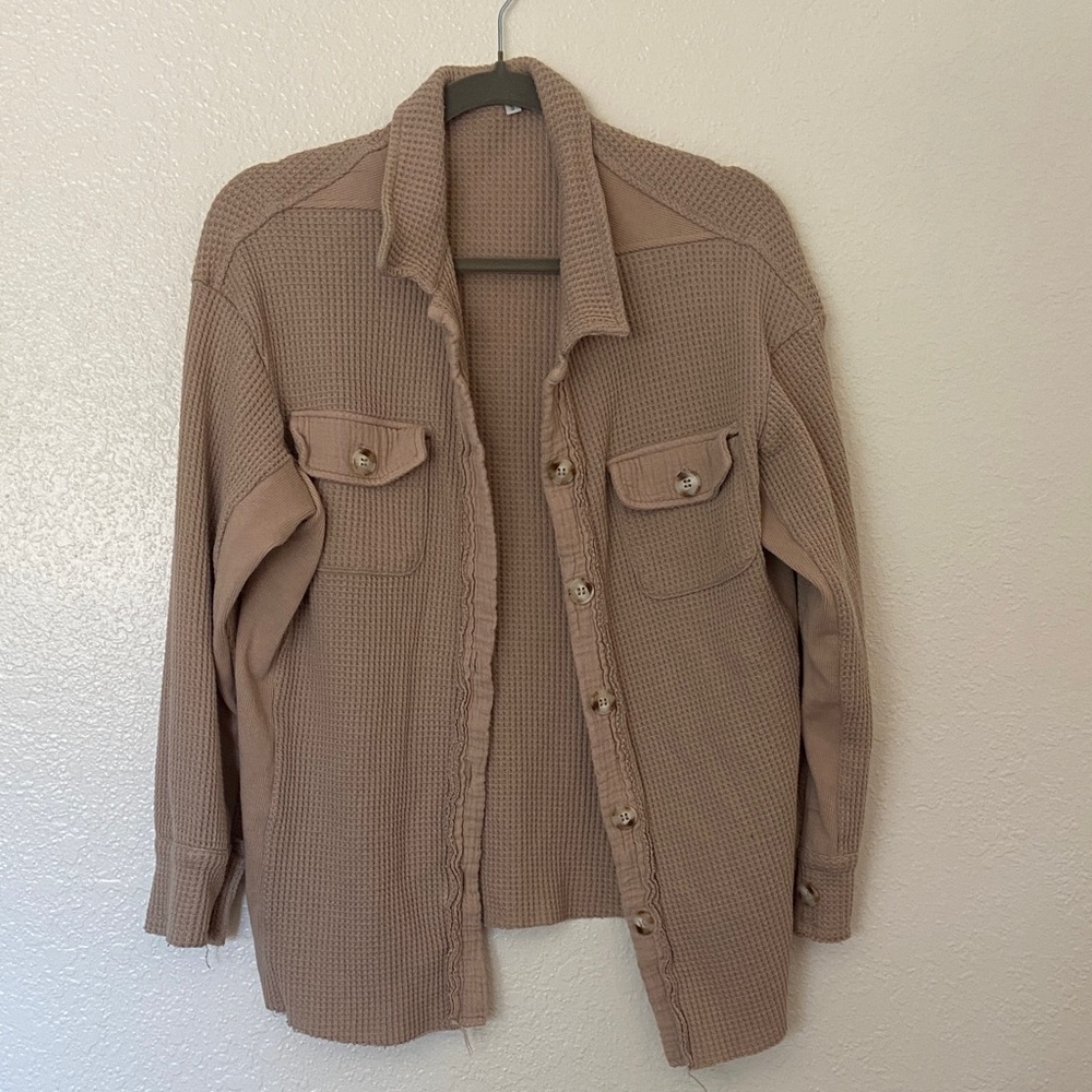 Tan Shacket